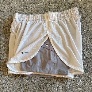 Nike Athletic Shorts - off white